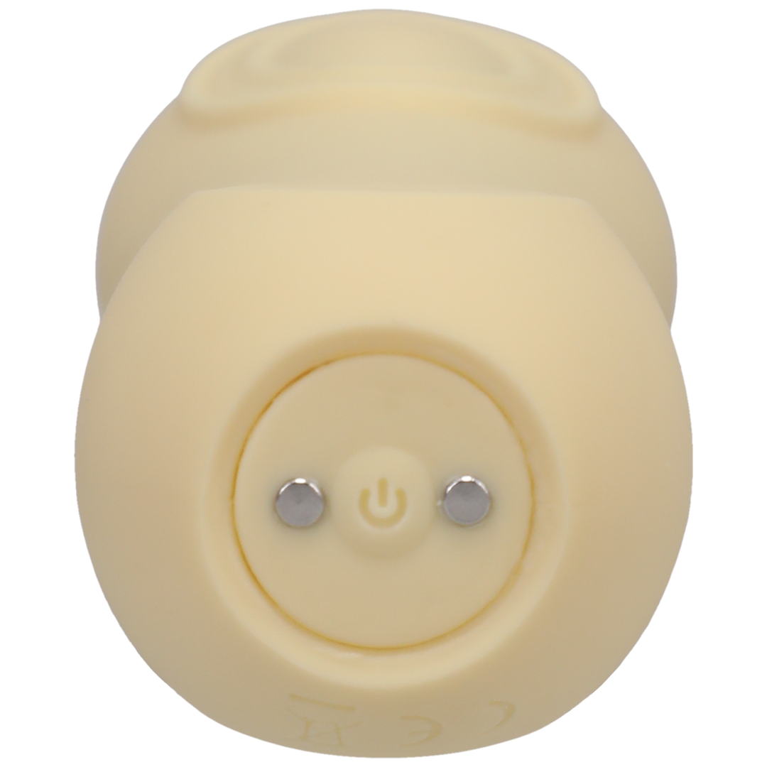 Sol Silicone Vibe Yellow - Powerful Rechargeable Pulsation