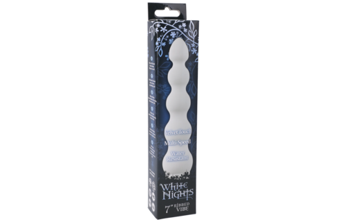 White Nights Ribbed Vibrator 7 cm – Intense Pleasure