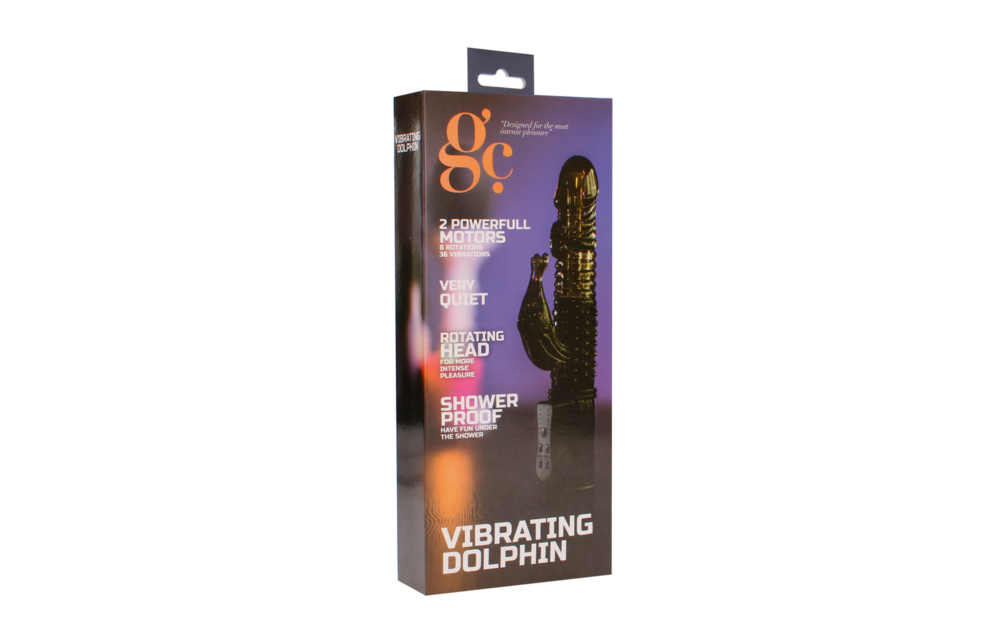 Vibrerende Dolfijn vibrator 44 modi – Ultiem genot zwart