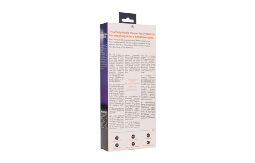 Vibrating Dolphin vibrator 44 modes – Ultimate pleasure black