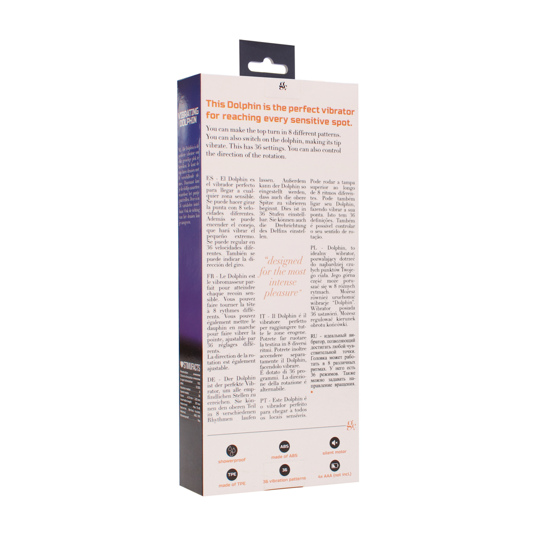 Vibrating Dolphin vibrator 44 modes – Ultimate pleasure black