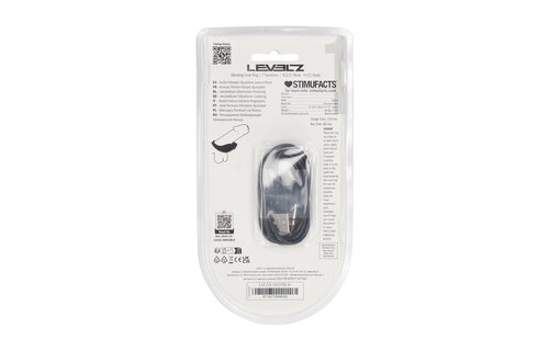 Verstelbare Vibrerende Siliconen Cockring Zwart | LEVELZ