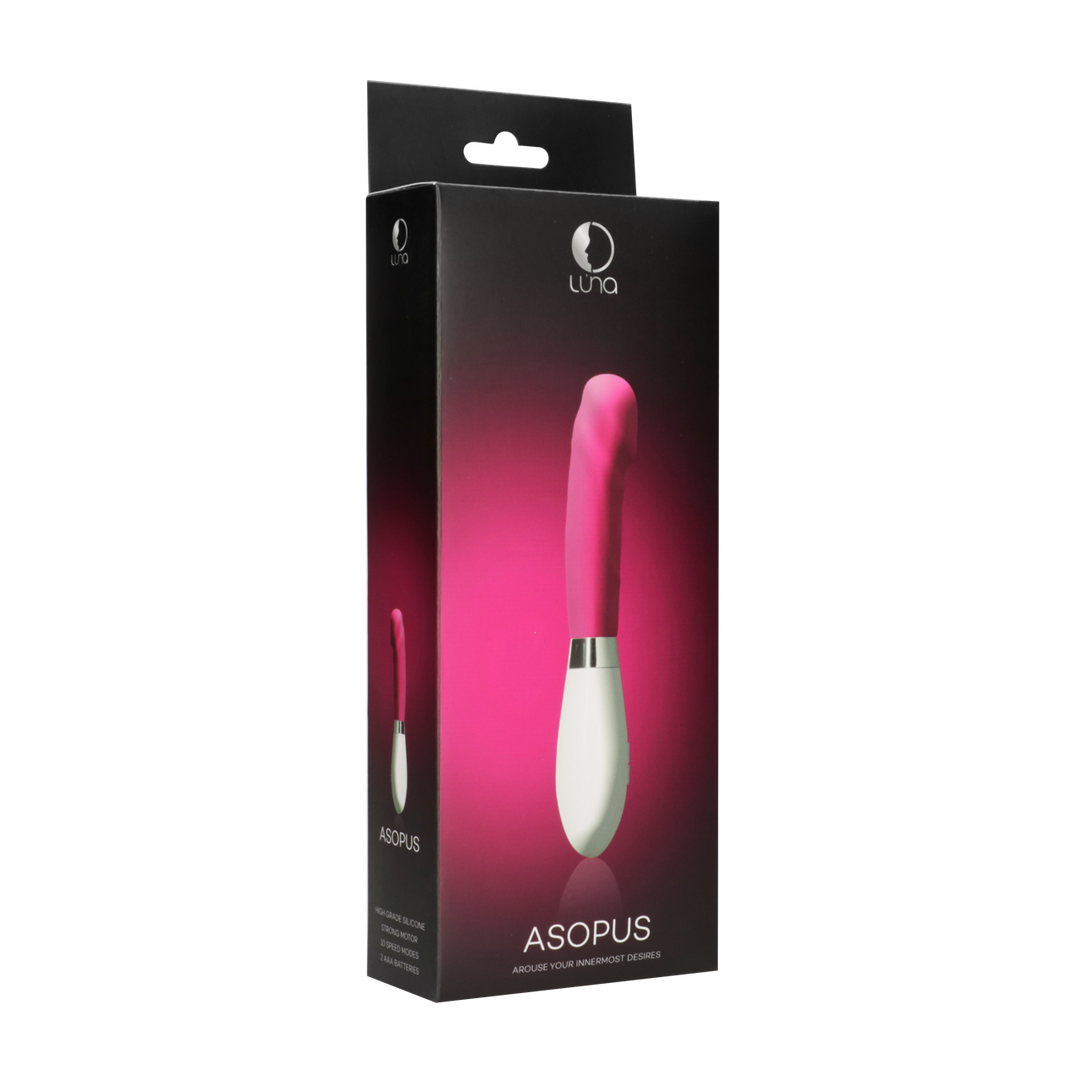 Asopus Klassischer Vibrator Rosa – Stilvolles, kraftvolles Vergnügen