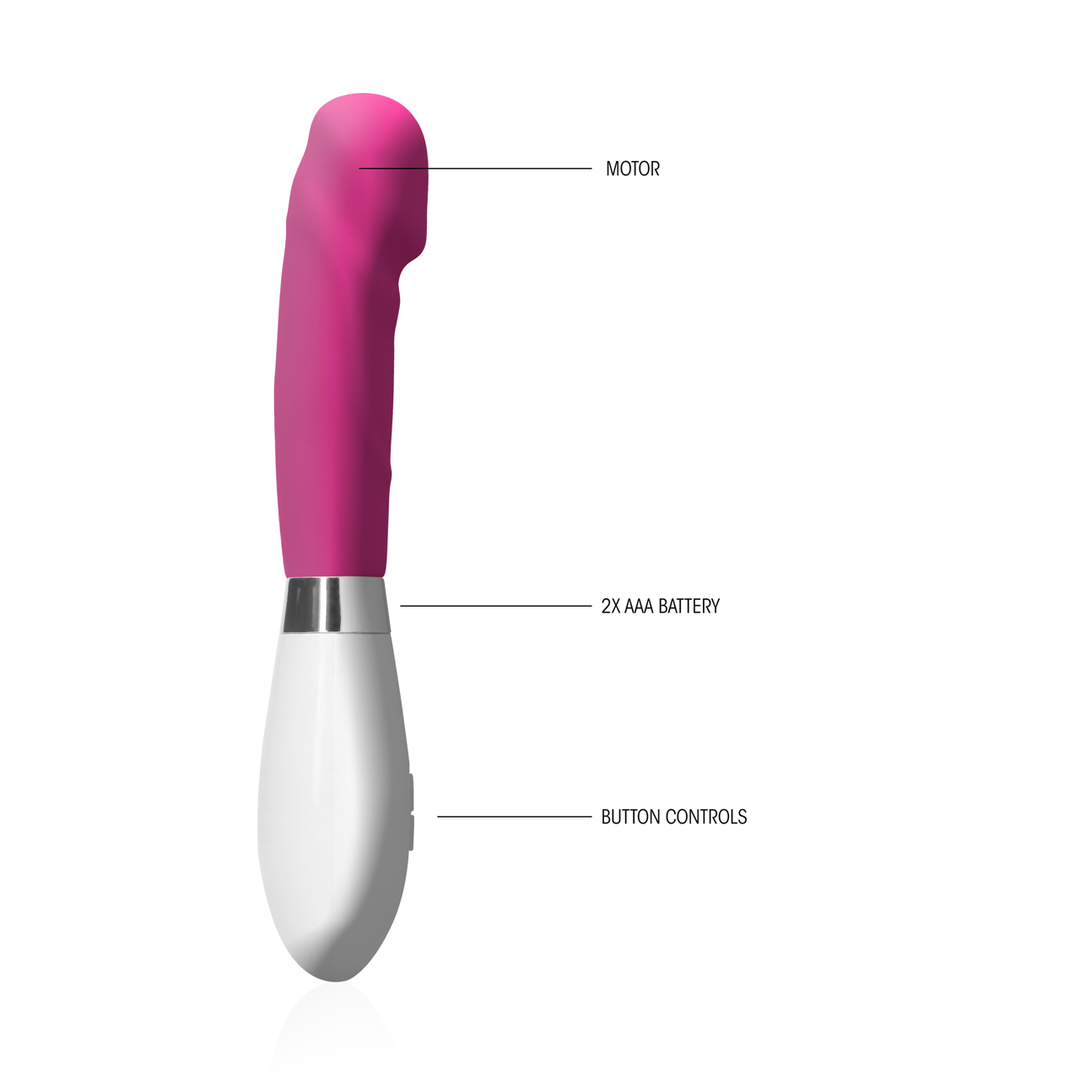 Asopus Klassischer Vibrator Rosa – Stilvolles, kraftvolles Vergnügen