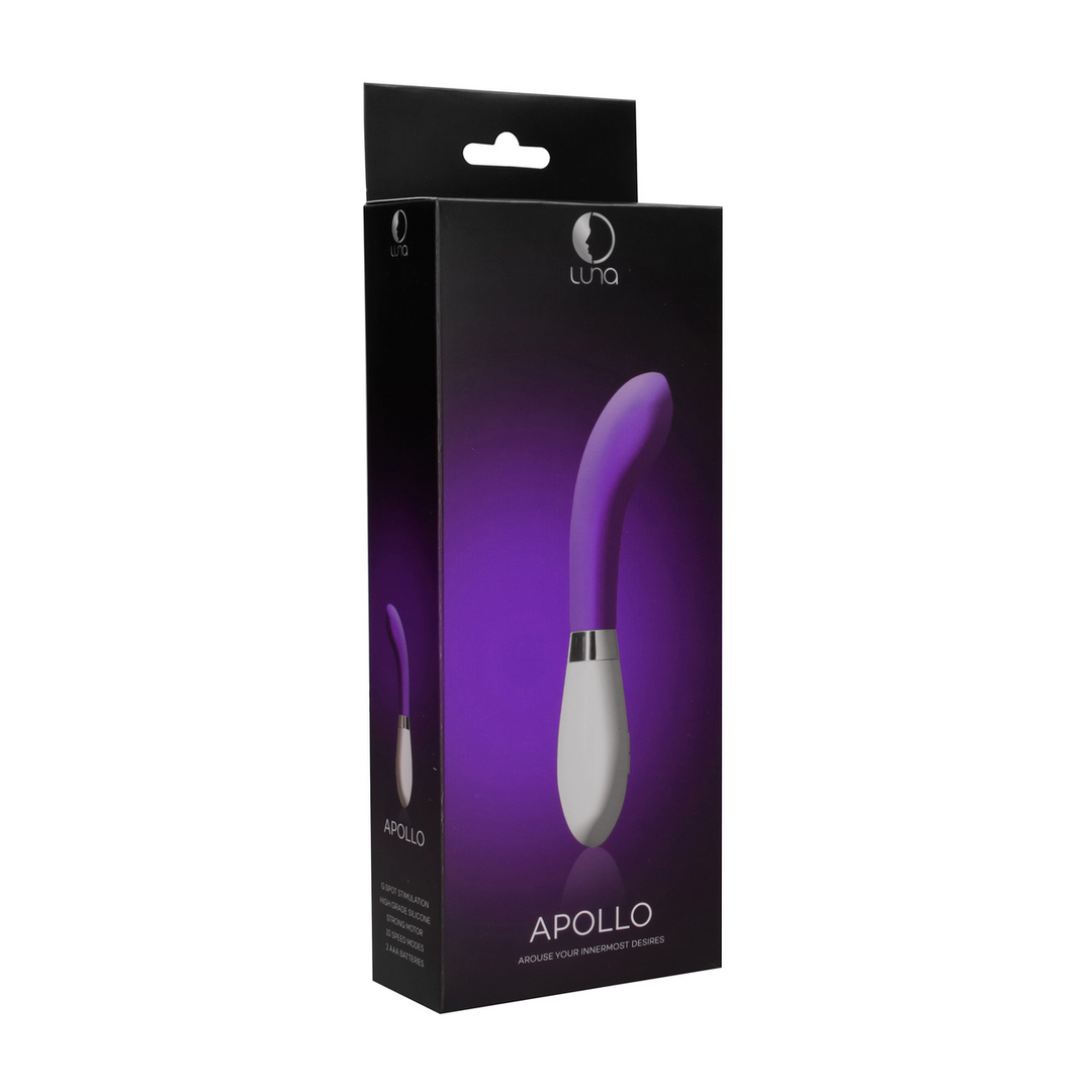 Apollo G-Spot Vibrator Paars – Krachtig & Stijlvol Genot