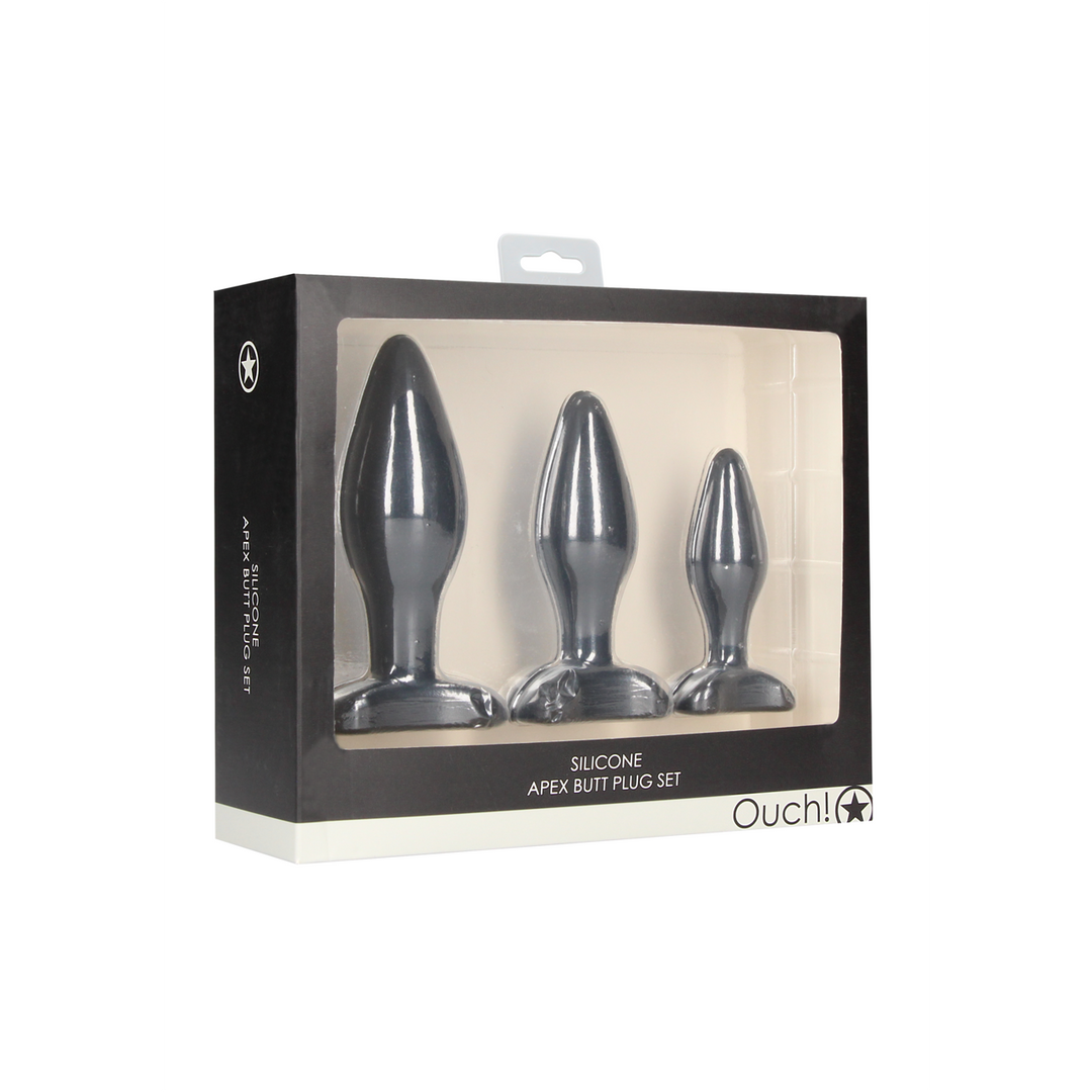 Apex Butt Plug Set 10 cm – Ultimate Anal Stimulation