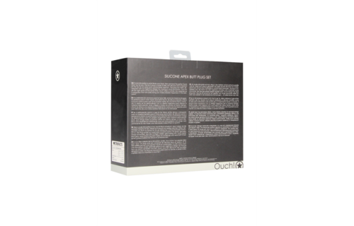 Apex Butt Plug Set 10 cm – Ultimative anale Stimulation