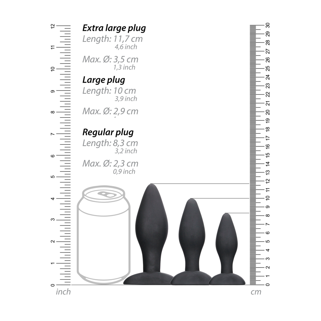 Apex Butt Plug Set 10 cm – Ultimate Anal Stimulation