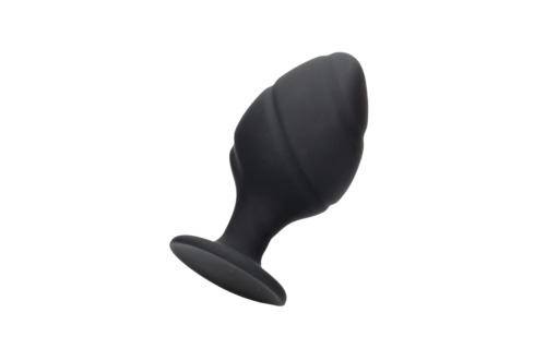 Gedraaid Butt Plug Set - Zwart