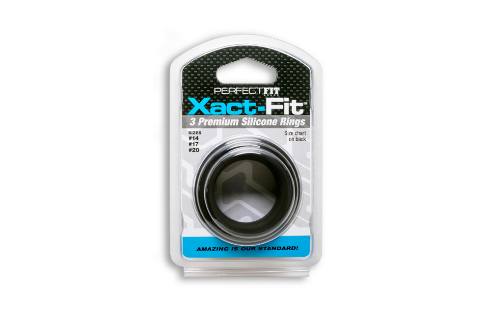 Xact-Fit Kit Cock Ring Set S/M/L – Perfect Fit & Comfort