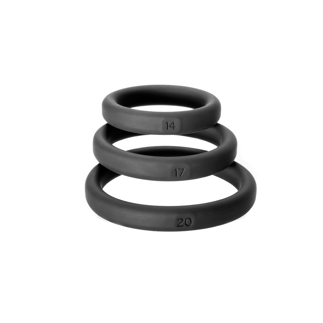 Xact-Fit Kit Cockring Set S/M/L – Perfecte Pasvorm & Comfort