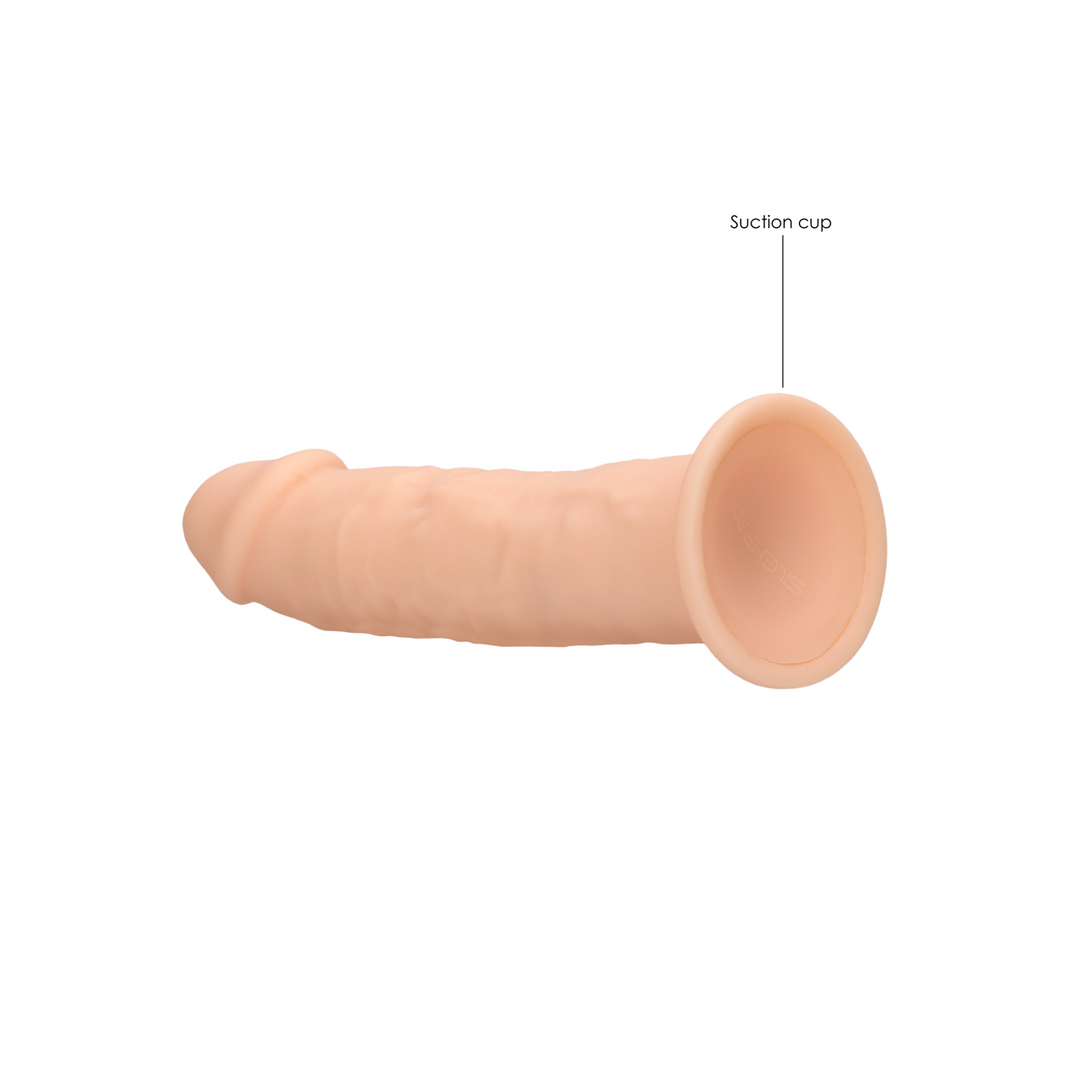 Silicone Dildo zonder Ballen - 6 / 15 cm