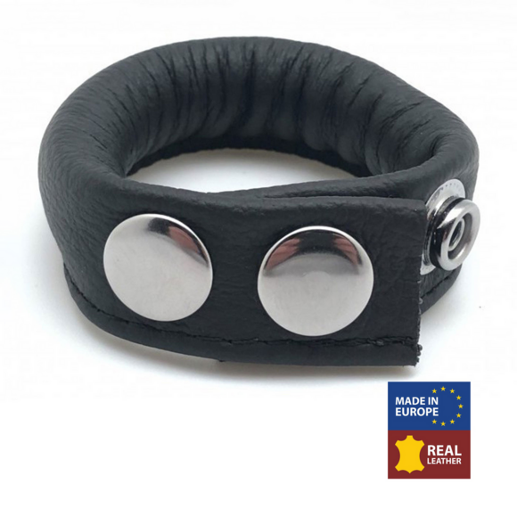 Verstelbare Leren Ballstretcher 70 g Zwart – Comfort & Stijl