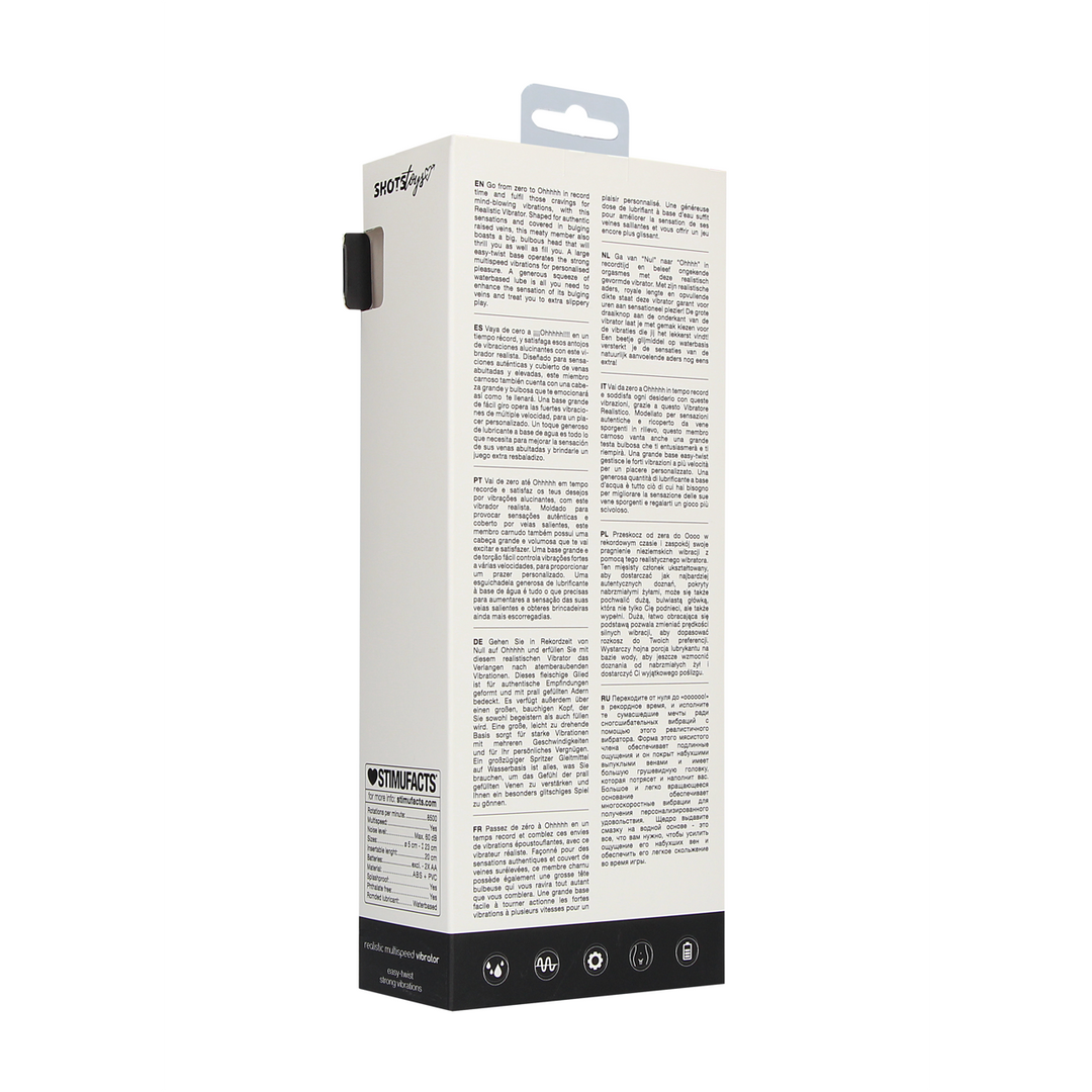 Realistischer Multispeed-Vibrator – Ultimatives Vergnügen & Sensation