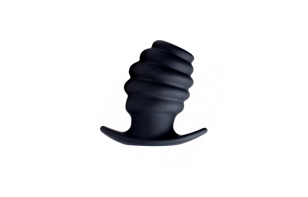 Hive Ass Tunnel 8,1 cm – Geriffelter hohler Buttplug