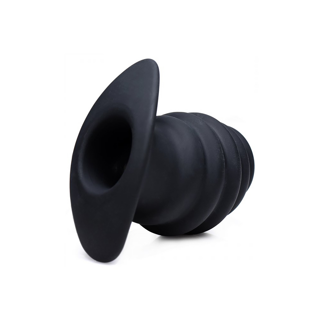 Hive Ass Tunnel 8,1 cm - Geribbelde Holle Buttplug