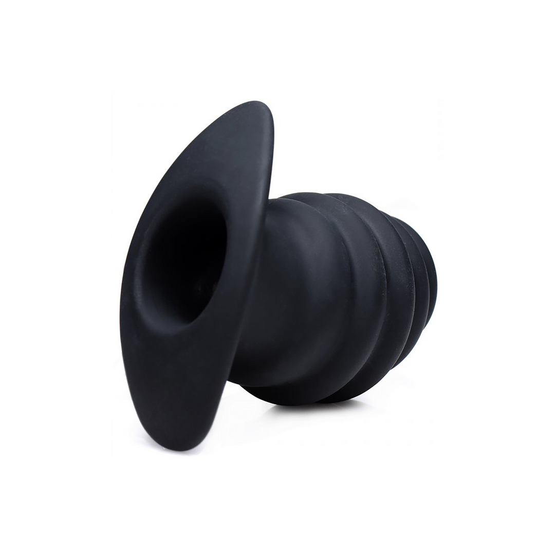 Hive Ass Tunnel 8,1 cm – Geriffelter hohler Buttplug