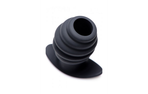 Hive Ass Tunnel 8,1 cm – Geriffelter hohler Buttplug
