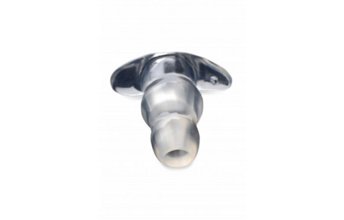 Duidelijk Zicht Holle Anale Plug Medium 9,1 cm Transparant