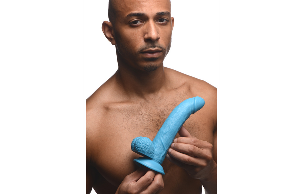 POP - Dildo met Ballen - 7.5 / 19 cm