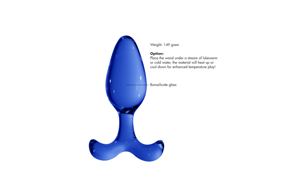 Expert Glazen Butt Plug 11,5 cm – Veilig & Sensueel Genot