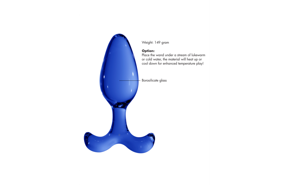 Experte - Glas Butt Plug