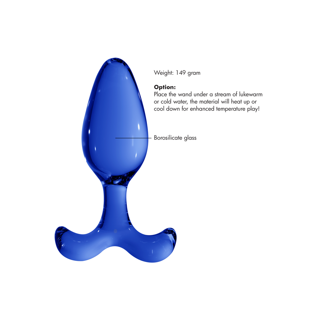 Expert Glas-Analplug 11,5 cm – Sicheres & sinnliches Vergnügen