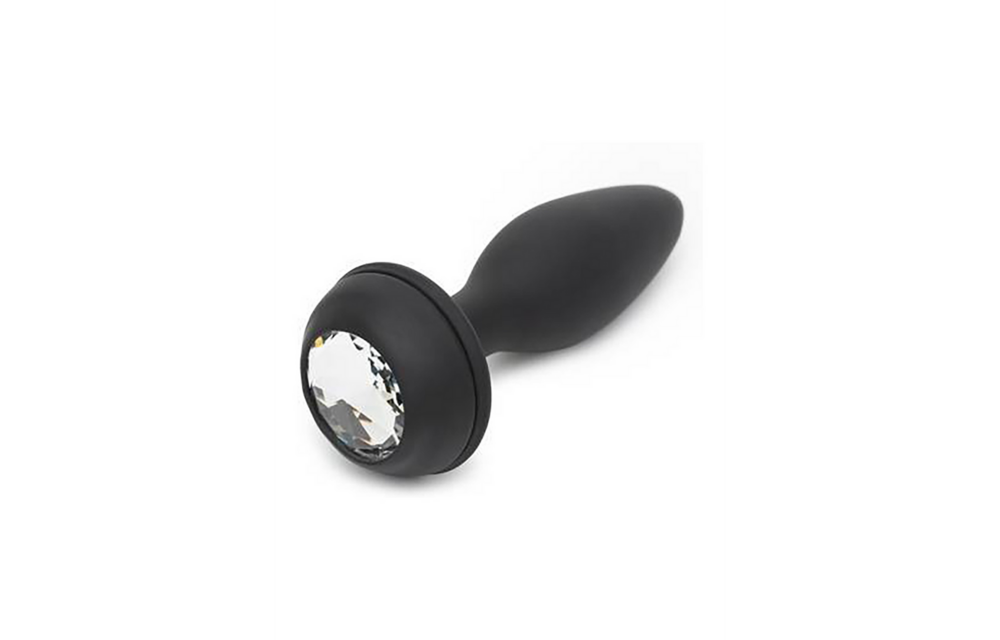 Wiederaufladbarer vibrierender Butt Plug 19 cm mit flauschigem Schwanz
