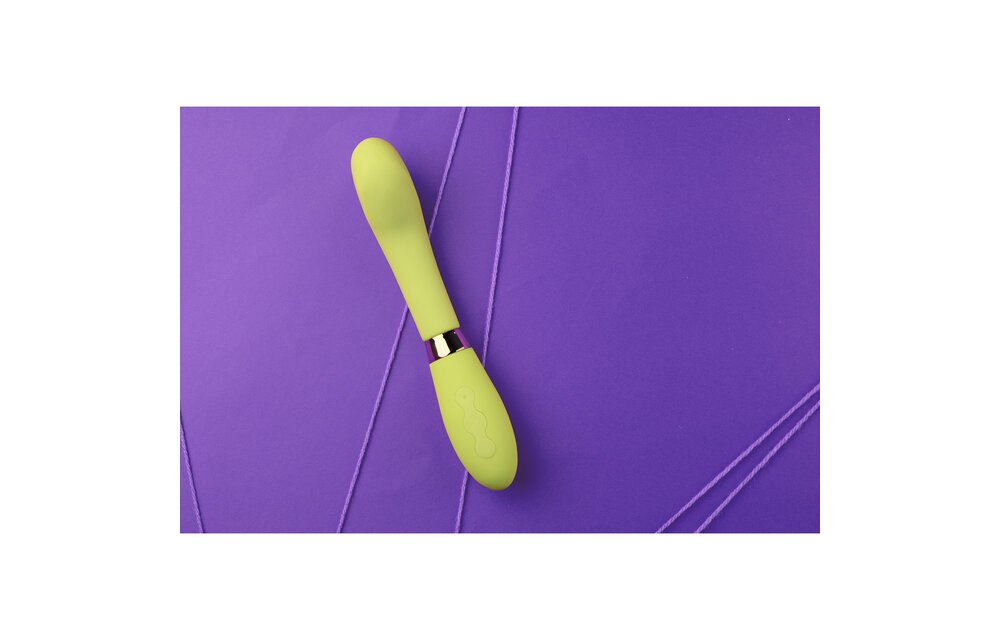 Silicone G-Spot Vibrator Lime Passion – Intense Pleasure