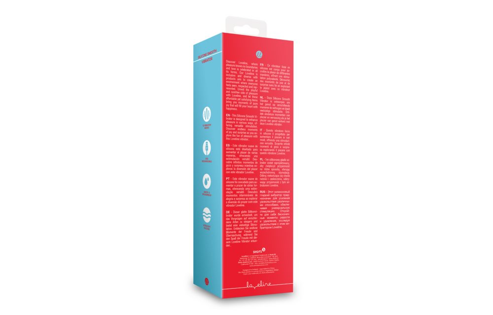 Silicone Smooth Vibrator Salsa - Loveline Pleasure & Stimulation