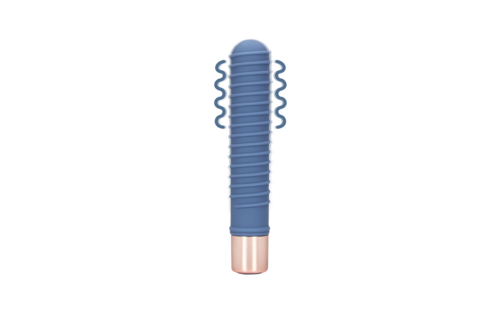 Ribbed Mini Vibrator Blue Horizon – Compact & Powerful