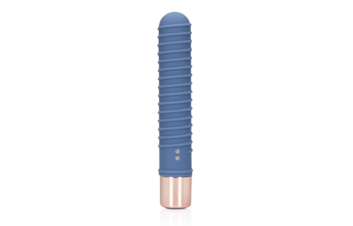 Ribbed Mini Vibrator Blue Horizon – Compact & Powerful