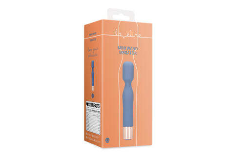 Mini Wand Vibrator Blue - Compact & Powerful Pleasure