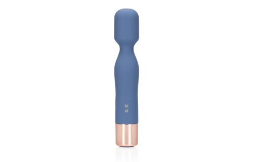 Mini Wand Vibrator Blauw - Compact & Krachtig Genot