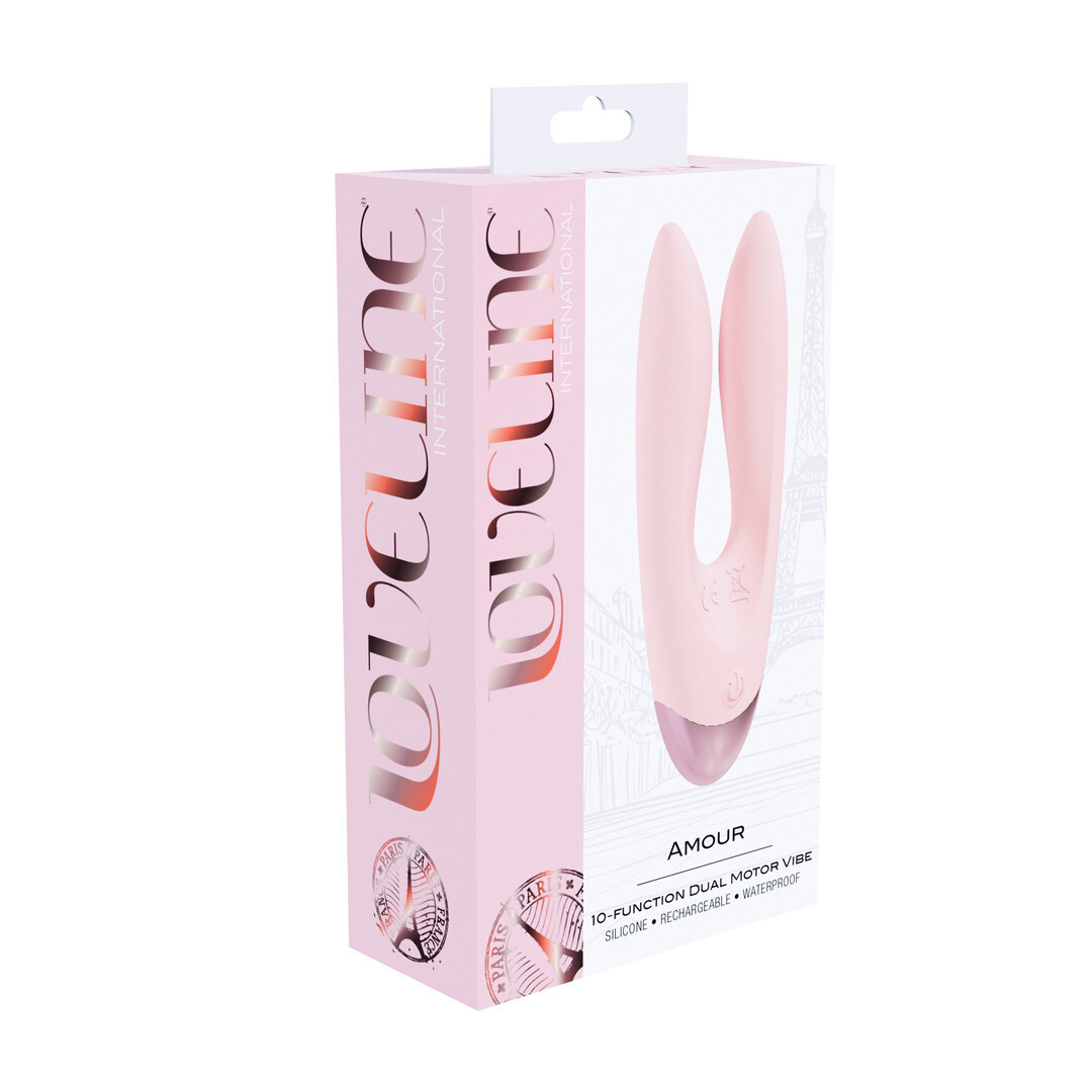 Amour Dual Motor Vibe Roze – Krachtige, Stille Vibrator