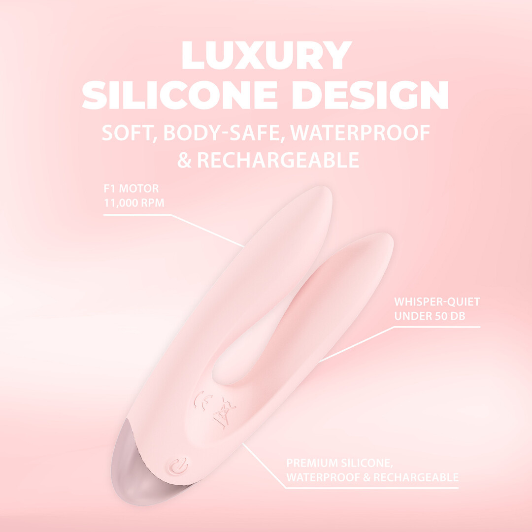 Amour Dual Motor Vibe Roze – Krachtige, Stille Vibrator