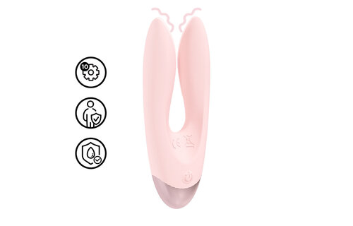 Amour Dual Motor Vibe Roze – Krachtige, Stille Vibrator