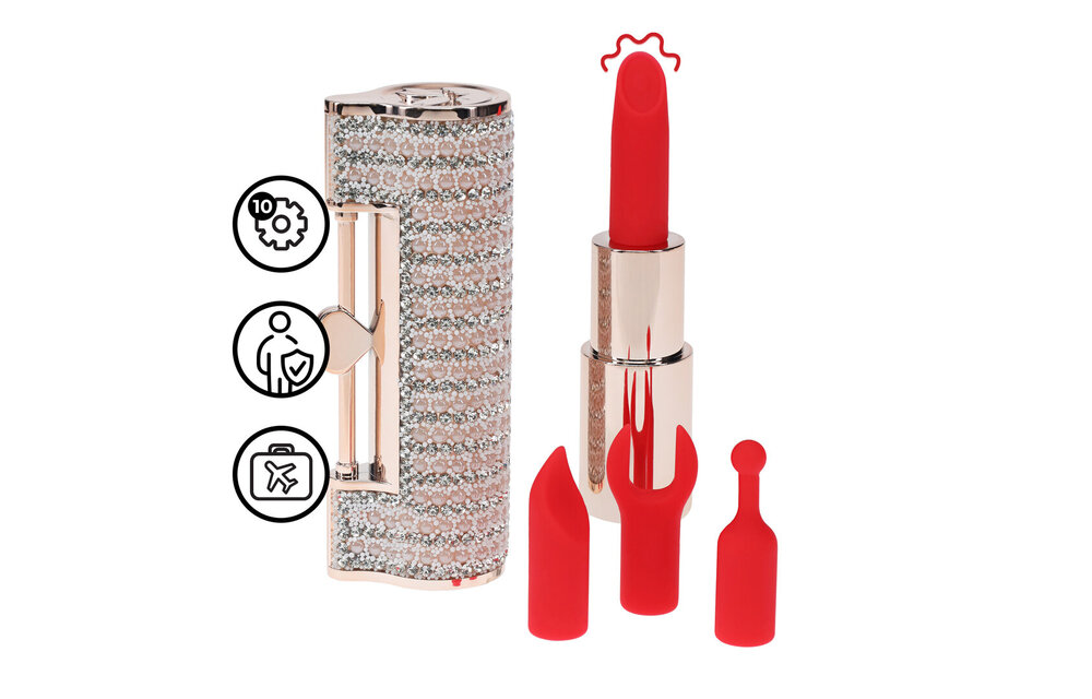 Angel Lipstick Vibrator Rosa – Stilvolles und diskretes Vergnügen