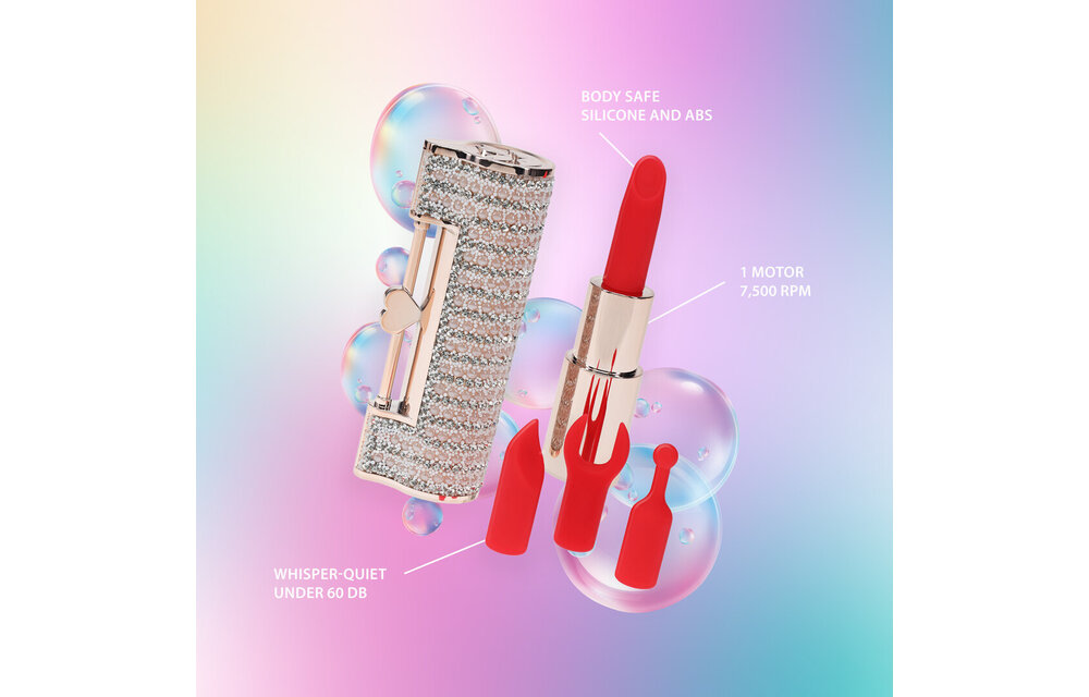 Angel Lipstick Vibrator Pink – Stylish and Discreet Pleasure