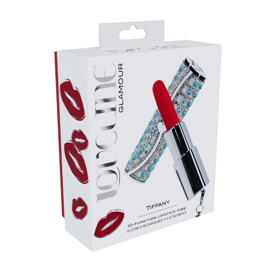 Tiffany Lipstick Vibrator Blue – Stylish & Discreet Pleasure