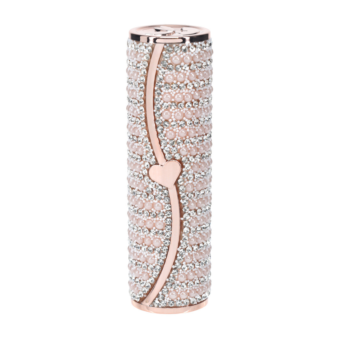 Candy Lipstick Vibrator Rosa – Stilvolles Vergnügen & 4 Aufsätze