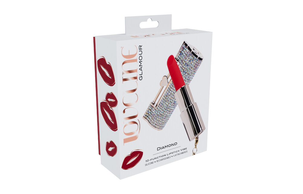 Diamond Lipstick Vibrator – Chic, Powerful & Discreet Green