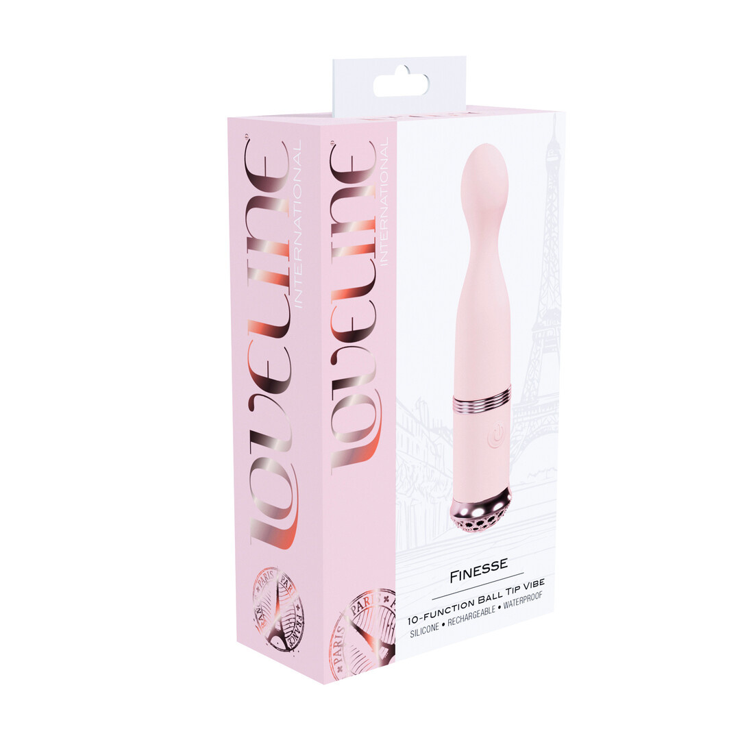 Finesse Ball Point Vibrator Pink – Stylish & Powerful Pleasure