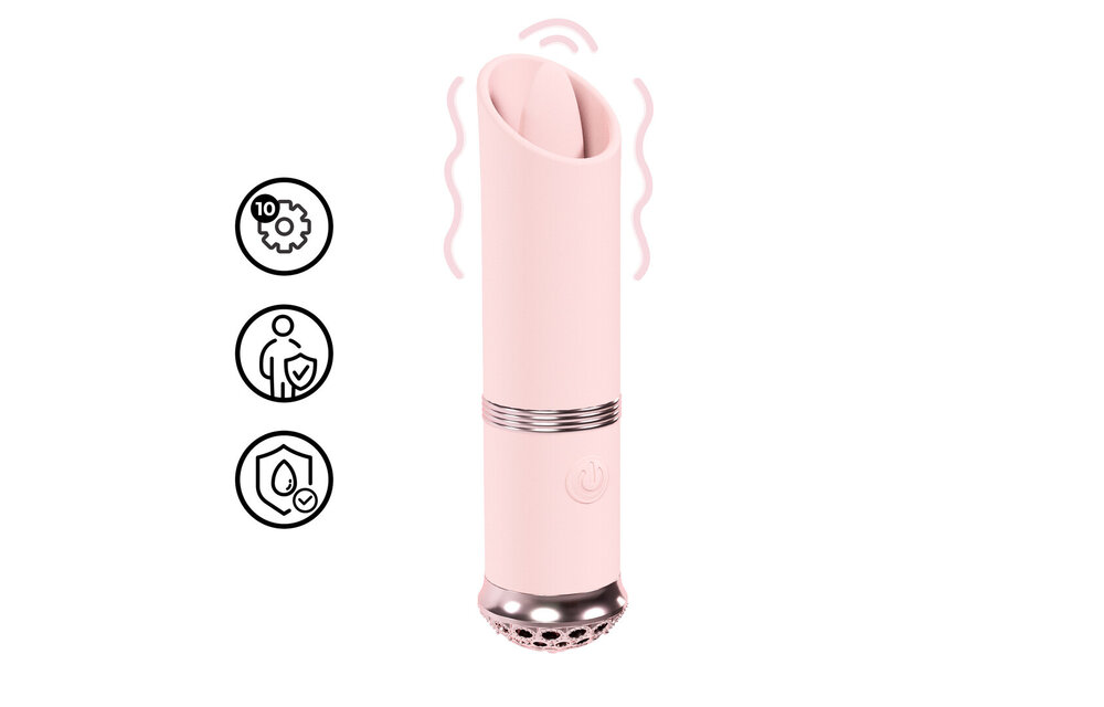 Luxus Mini Lippenstift Vibe Pink – Kompaktes & leises Vergnügen