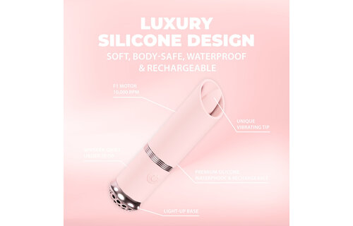 Luxus Mini Lippenstift Vibe Pink – Kompaktes & leises Vergnügen