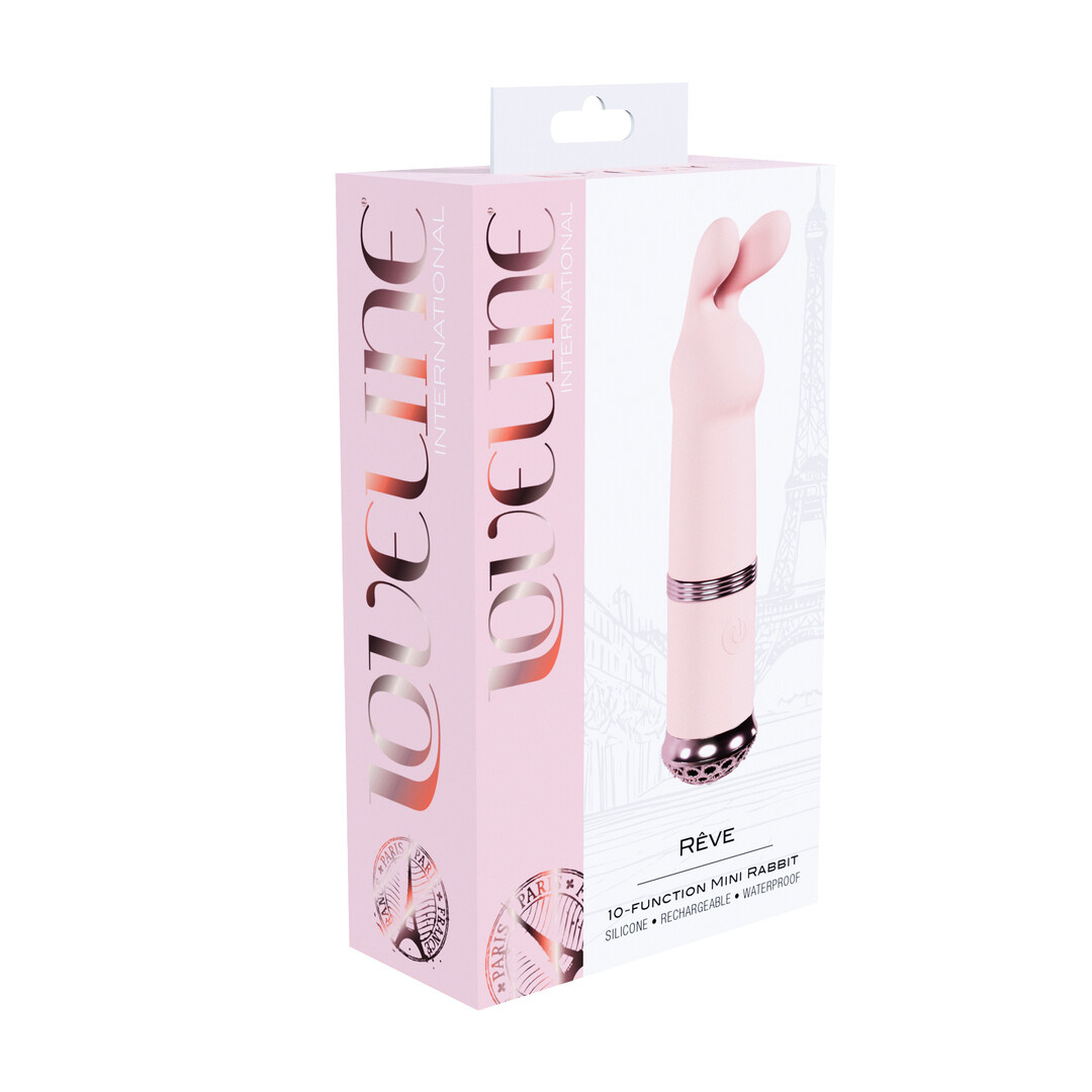 Rêve Mini Rabbit Pink – Leistungsstark, stilvoll und wasserdicht