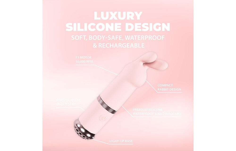 Rêve Mini Konijn Roze – Krachtig, Stijlvol & Waterdicht