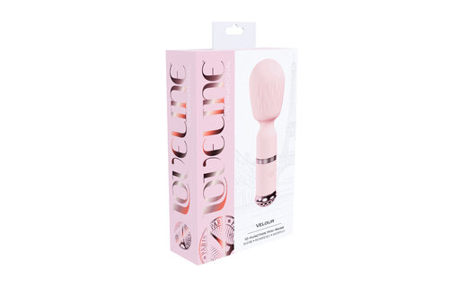 Velours Mini-Wand Roze - Stil, Krachtig & Waterdicht Speeltje