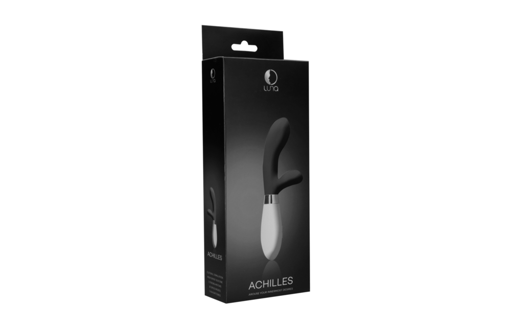 Achilles Clitoral Stimulator Black - Quiet & Powerful Pleasure