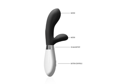 Achilles Clitoral Stimulator Black - Quiet & Powerful Pleasure